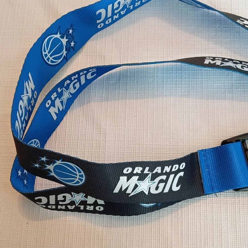 Aminco NBA Orlando Magic Blue Breakaway Lanyard Keychain Safety Design NWT